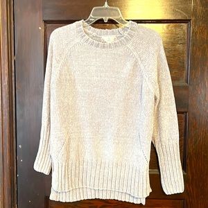 Pink Rose Chenille Sweater